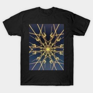 Gold Fractal T-Shirt